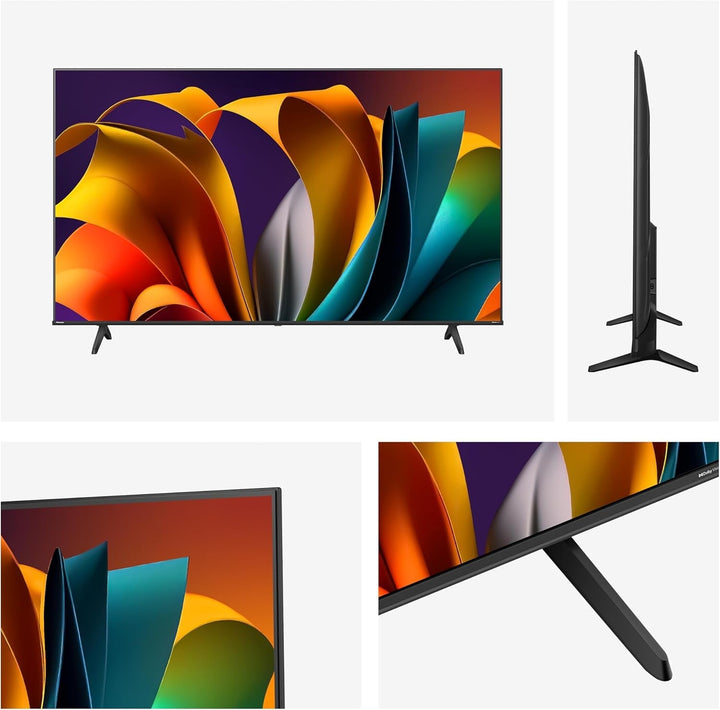 Hisense 43E6NT 108Cm (43 Zoll) Fernseher, 4K UHD Smart TV, Precision Colour, HDR, Dolby Vision, 60Hz, Triple Tuner DVB-C/S/S2/T/T2, Wifi, HDMI 2.1, Bluetooth, Alexa Built-In, Schwarz, [2024]