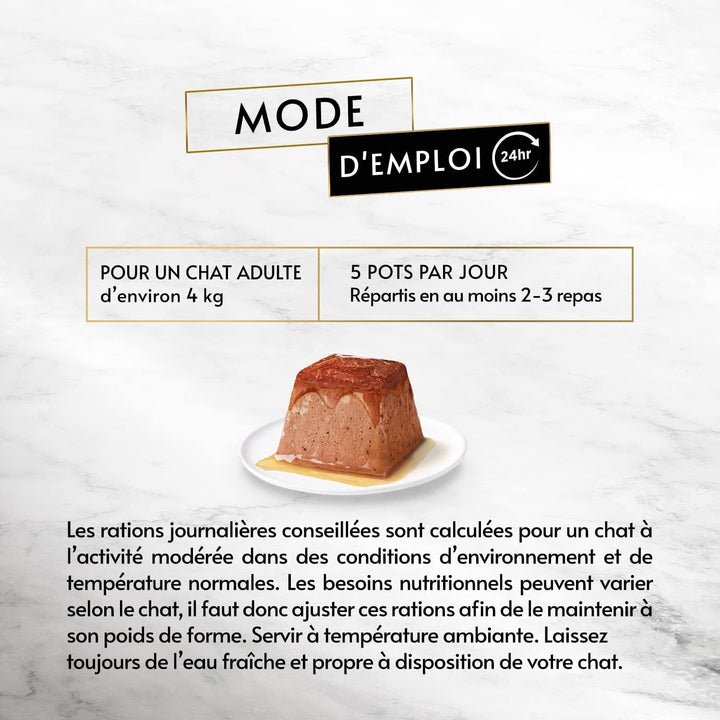 Recomandări, Muselin cu somon, cu sos, porții de masă pentru pisici adulte, 4 X 57 G