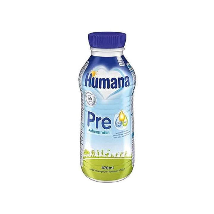 Humana Anfangsmilch Pre, Von Geburt An, Milchpulver Für Säuglingsmilch, Zusätzlich Zur Muttermilch Oder Als Alleinige Pre Nahrung, Babynahrung Mit DHA Und Nur Laktose, 750 G