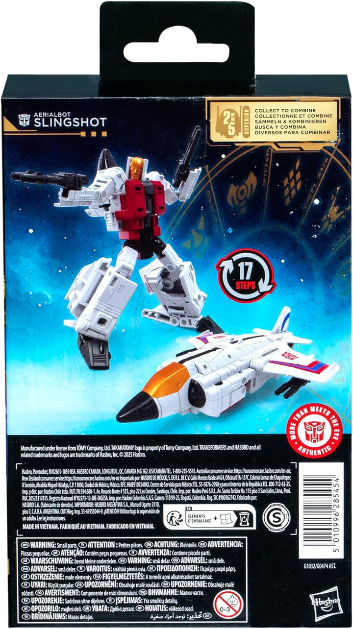 Transformers Age of the Primes Deluxe-Class Aerialbot Slingshot Action Figure
