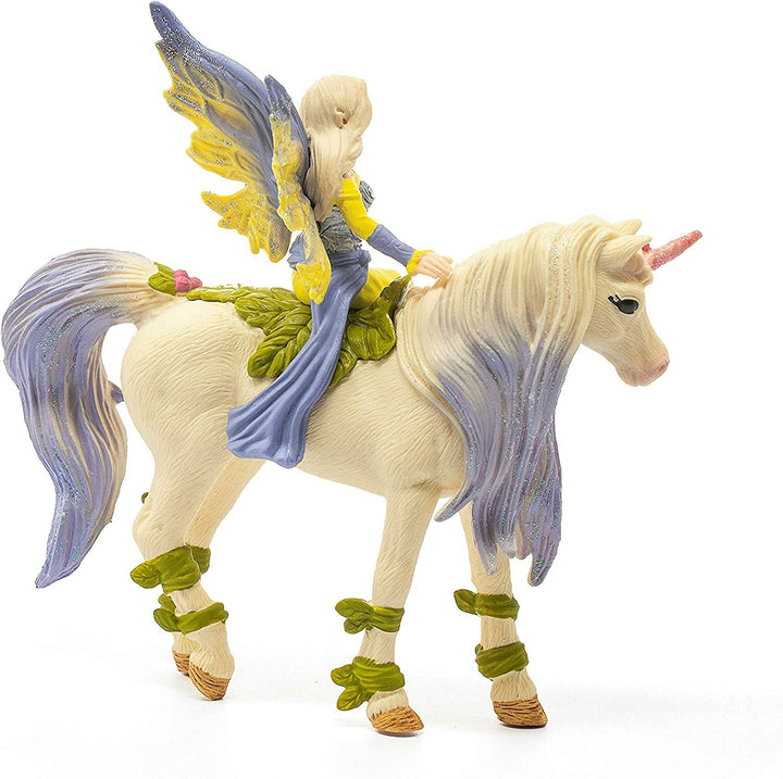 Schleich 70565 Sera cu unicorn înflorit, pentru copii cu vârsta cuprinsă între 5-12 ani, BAYALA - play figure