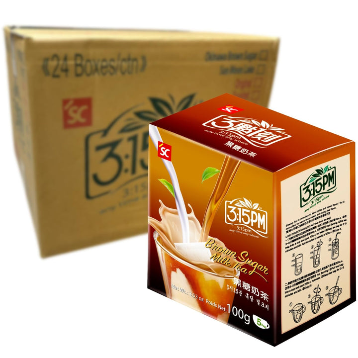 15:15 - Ceai cu lapte și zahăr brun Okinawa - (1 x 100 g)