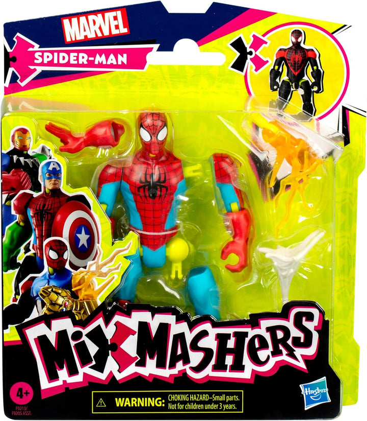 SPIDER-MAN Mixmashers Marvel Mix-And-Match Figura de acțiune și accesorii
