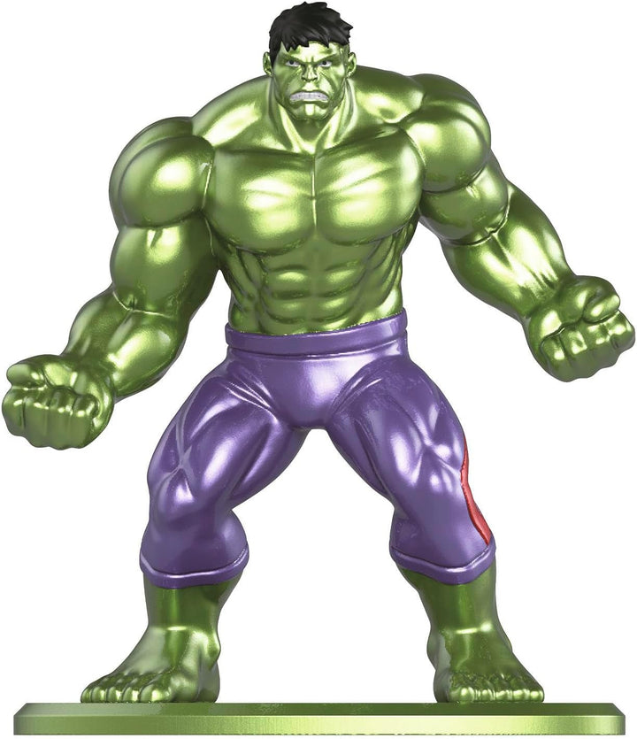 Jada Toys 253221016 - Marvel Nanofigures Blind Pack - Figurine de colecție Marvel din metal în pachet orb, 4 cm, de la 3 ani, selecție aleatorie, negru