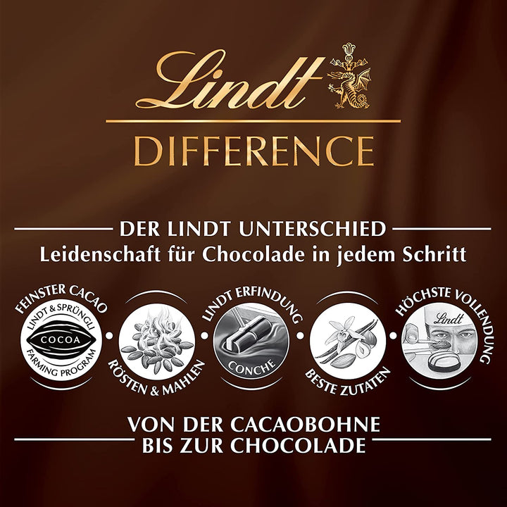 Lindt Schokolade Alkohol-Spezialitäten Eier| 144 G | Vollmilch-Eier Mit Flüssiger Alkoholischer Füllung (Cognac, Eierlikör-Eier, Kirschwasser) | Oster Schokolade | Schokoladengeschenk | Ostereier