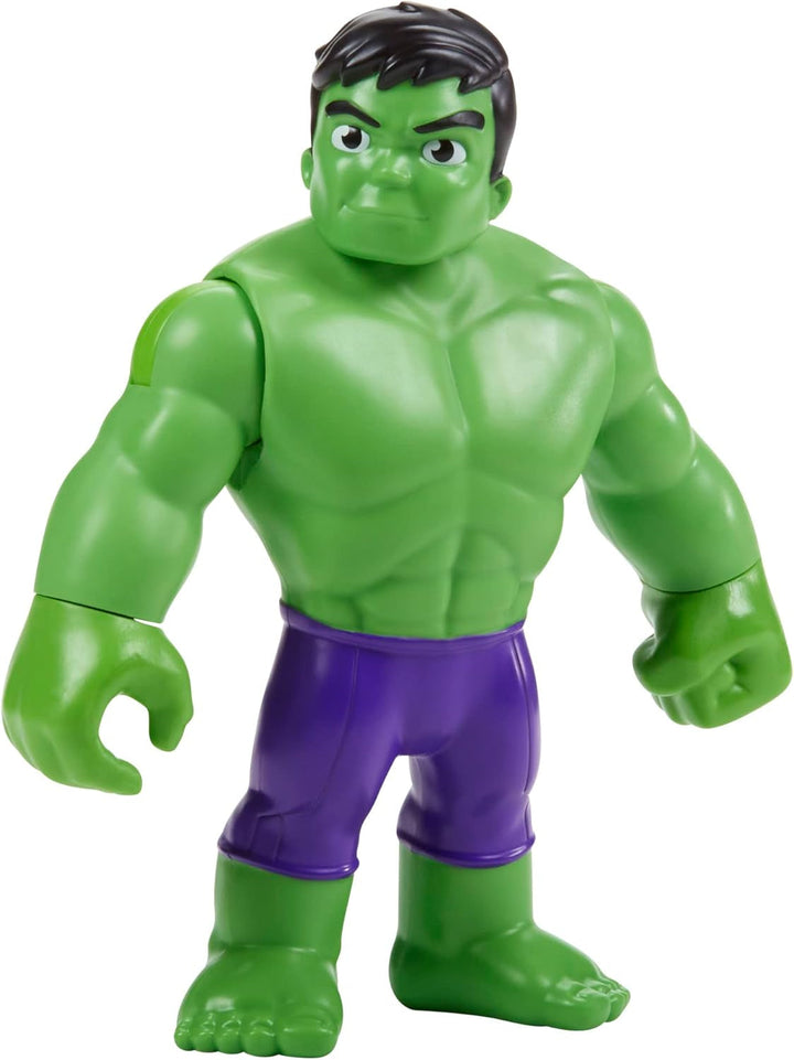 Marvel Spidey și prietenii săi uimitori și prietenii săi extraordinari, figură uriașă de erou, 22 cm, Hulk, jucărie pentru copii de la 3 ani, mărime unică