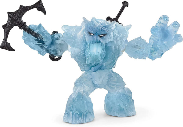 Schleich ELDRADOR CREATURES | Monstru de gheață 70146 | Figurină detaliată cu brațe și fălci mobile | Cadou minunat pentru fete și băieți | Jucărie de la 7 ani | 24 X 9 X 14 Cm