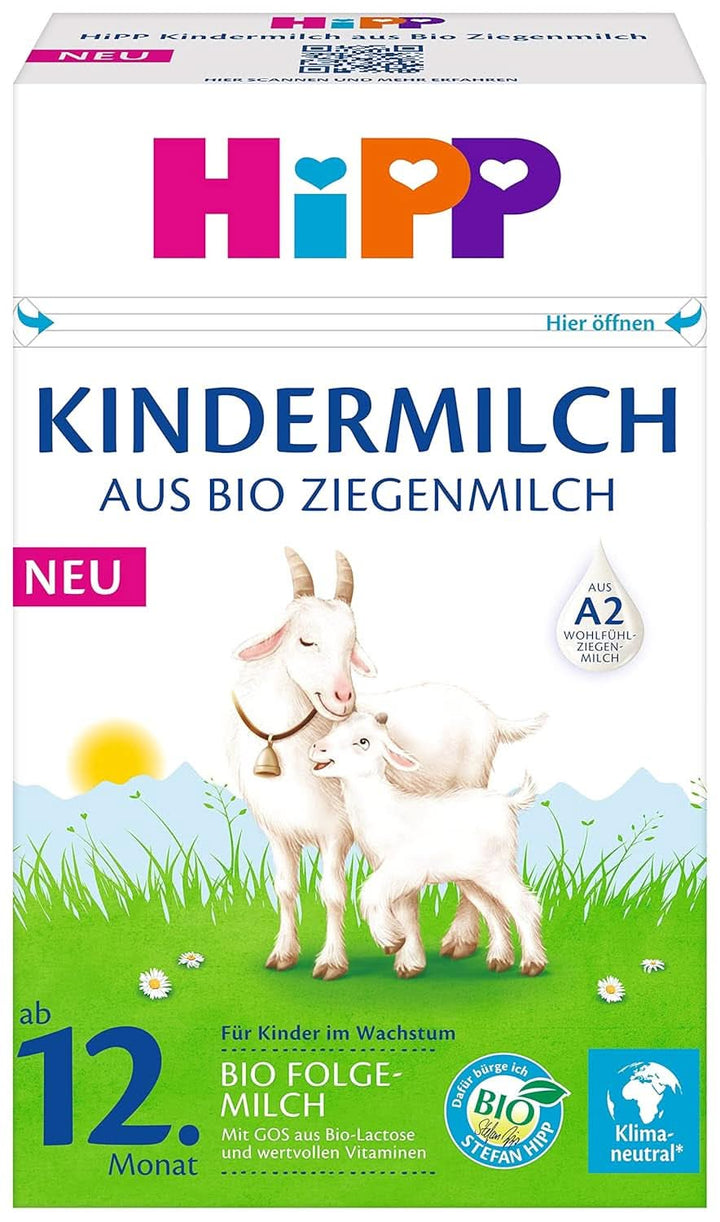 Hipp Milchnahrung Aus Bio Ziegenmilch Pre Anfangsmilch Aus Bio Ziegenmilch, 5Er Pack (5 X 400G)