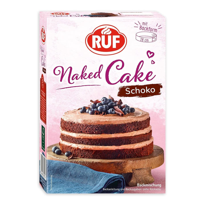 RUF New York Cheesecake Strawberry No Bake, Cheesecake american original cu sos de căpșuni, 360 grame