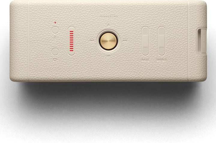 Marshall Middleton Difuzor Bluetooth portabil fără fir, peste 20 de ore de redare portabilă, rezistent la apă IP67 - Cream