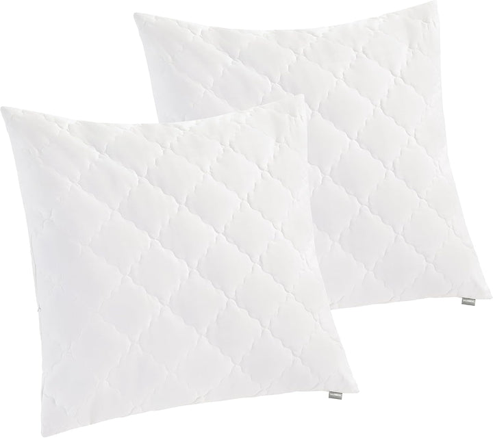 Traumnacht Pernă din bambus cu fibre de bambus, hipoalergenic, antibacterian Set de perne cu fermoar, format din 2 perne 40X80Cm, certificat Oeko-Tex, dezvoltat în Germania