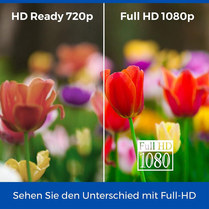 Cello C2224WSH 22" Zoll Full HD SMART Rahmenloser TV Triple Tuner (DVB-C/-S2/-T2) Bluetooth Webos by LG Pitch Perfect Lautsprecher Disney+ Netflix Kleine Räume [2024]