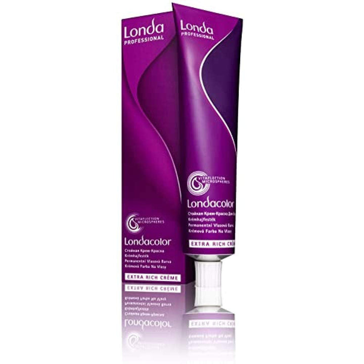 Professional Extra Rich Cream Permanent Hair Colour cu Vitaflection Microspheres 3/0, 0.15 kg Vopsea pentru par Naty Shop 5/ 74 Culoare durabilă maro roșcat - maro deschis 60 Ml (1 pachet)