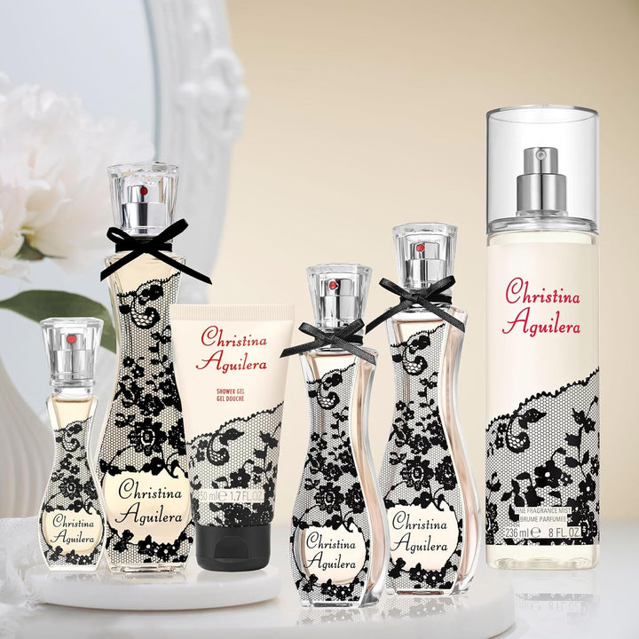 Christina Aguilera - Signature, Parfum de damă, Floral și Oriental, Cu note de iasomie, bujor și vanilie, Aromă exotică, dulceață și senzualitate, Parfum pentru femei