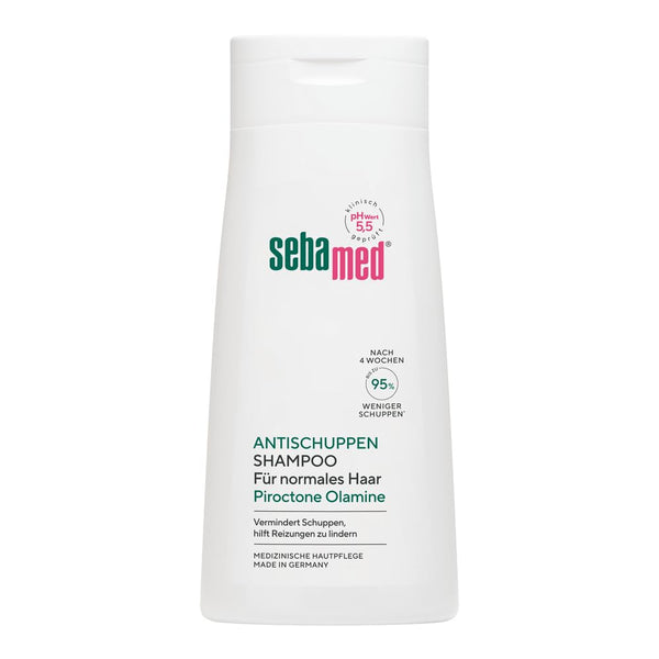 Sebamed Antischuppen Shampoo 400 Ml, 95% Weniger Schuppen Nach Nur 14 Tagen, Auch Für Fettiges Haar Und Trockene Kopfhaut, Für Die Tägliche Reinigung, Für Damen Und Herren, Milde Pflegeformel