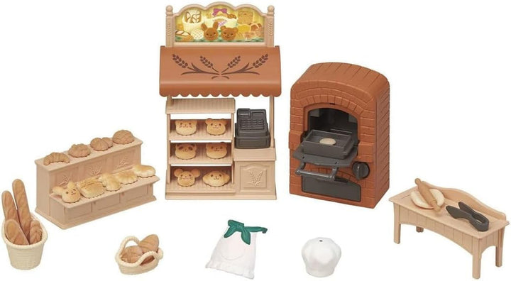 Sylvanian Families 5536 Set brutărie pentru casa de pornire - Casa de păpuși Playset