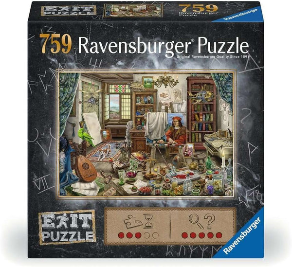 Ravensburger EXIT Puzzle 16782 Studioul artistului 759 piese