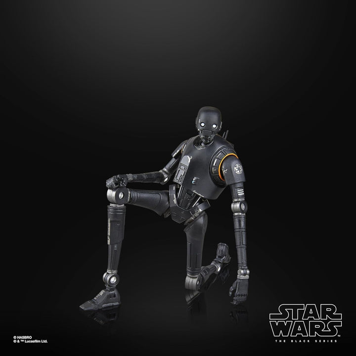 Star Wars seria neagră K-2SO (Kay-Tuesso) Andor figurină de acțiune de colecționat, 15 cm