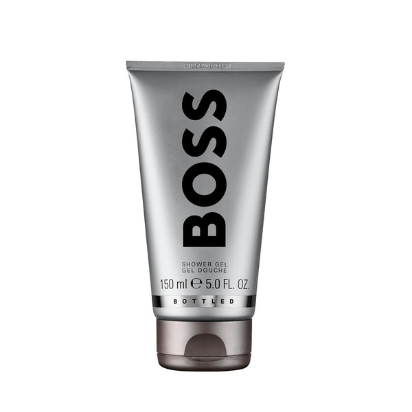 BOSS , gel de duș, parfum oriental lemnos pentru bărbați cu note de scorțișoară și mosc, 150 ml