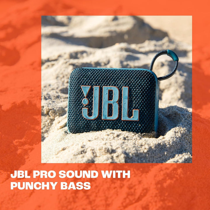 JBL Go 4 - Camuflaj - Boxă portabilă Bluetooth cu sunet JBL Pro, bas profund și funcție Playtime Boost - Rezistent la apă și praf - 7 ore de funcționare
