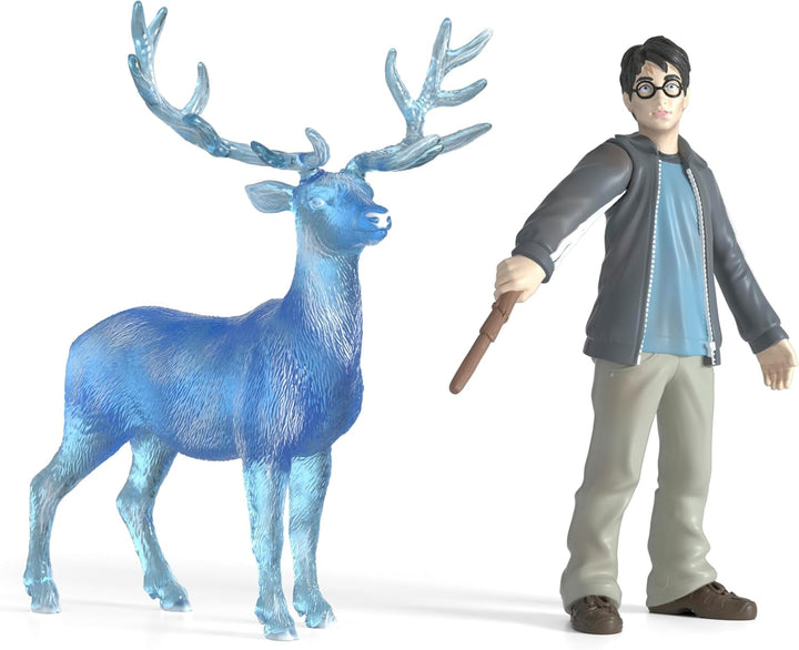 Schleich 42680 Harry Potter & Patronus, de la 6 ani, HARRY POTTER - figurină de joacă, 16 X 11 X 18 cm