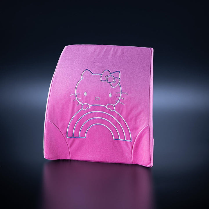 Razer Lumbar Cushion - Suport ergonomic pentru scaune de gaming cu postură perfectă (modelat pentru zona lombară, umplutură cu spumă de memorie, plic moale de catifea) Hello Kitty and Friends Ed.