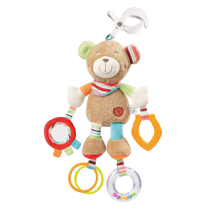 Jucărie Fehn Baby Koala - Jucărie pentru abilități motorii cu inel de fixare - Jucărie cu elemente de prindere - Jucărie pentru copii pentru mușcat, prindere și descoperire - Jucărie drăguță pentru bebeluși și copii mici de la 3+ luni Jucarii Bebe Naty Shop Teddy