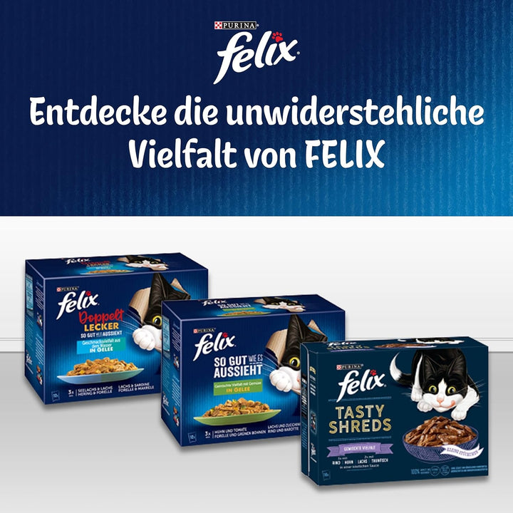 as good as it looks varietate mixtă în jeleu hrană umedă pentru pisici 44X85G săculeți (pachet cu 2)
