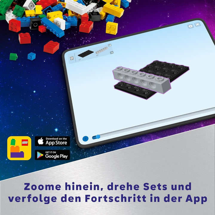 Nava spațială LEGO City, jucărie spațială cu navetă spațială pentru copii de construit, băieți și fete de la 6 ani, set cu figurină astronaut 60430