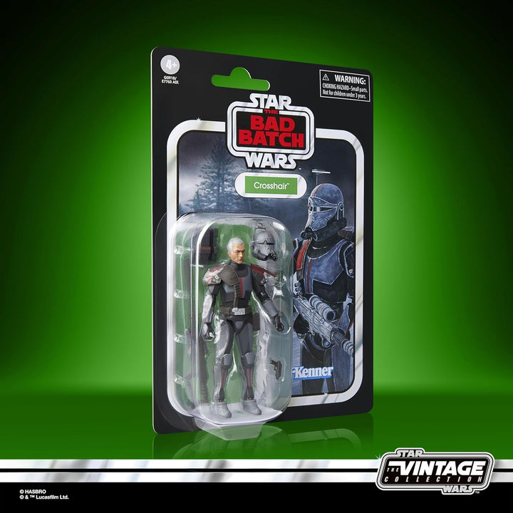Star Wars Colecția Vintage Crosshair, Star Wars: Bad Batch Figura de acțiune pentru a colecta (9.5 Cm)