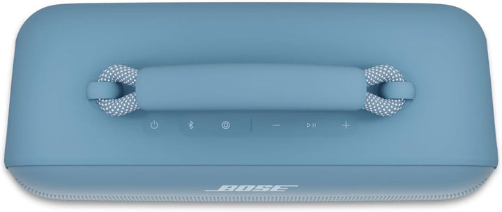 Bose Noua boxă portabilă Soundlink Max, boxă Bluetooth mare, impermeabilă, baterie cu autonomie de până la 20 de ore, USB-C, intrare auxiliară încorporată de 3,5 Mm, Blue Dusk