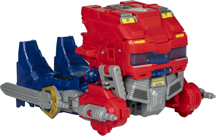 Transformers One Power Flip Optimus Prime (Orion Pax) figurină interactivă