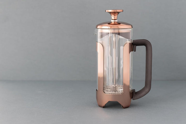 Cafetieră La Cafetière Roma, presă franceză, oțel inoxidabil, culoare cupru