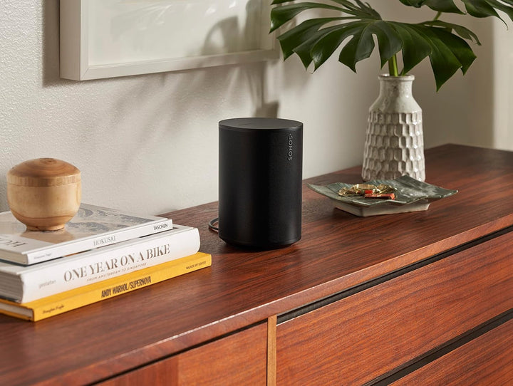 Sonos Era 100 | Difuzor inteligent cu WLAN, Bluetooth, compatibil cu Amazon Alexa - Negru