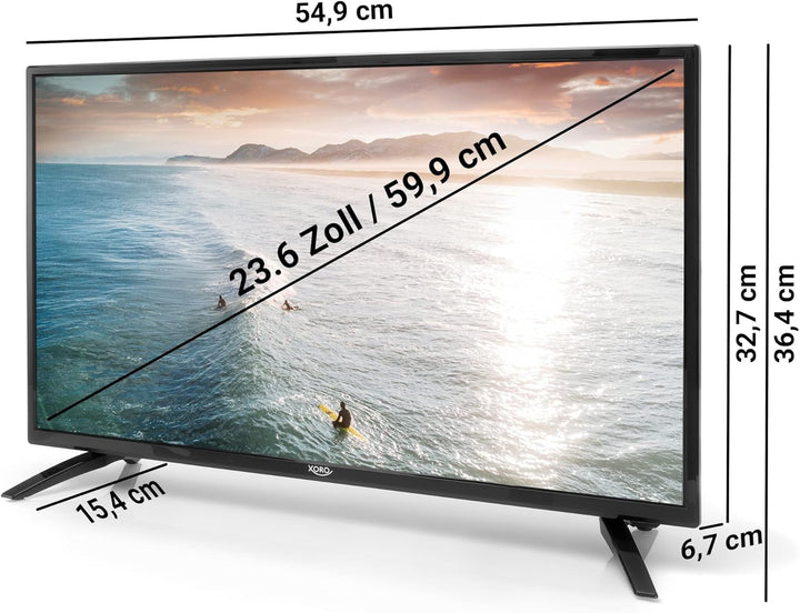 XORO HTL 2477: Hochauflösender SMART Led-Fernseher Mit Erstklassiger Bildqualität Und Vielseitigen Anschlussmöglichkeiten - Das Perfekte Entertainment-Erlebnis Für Ihr Zuhause!