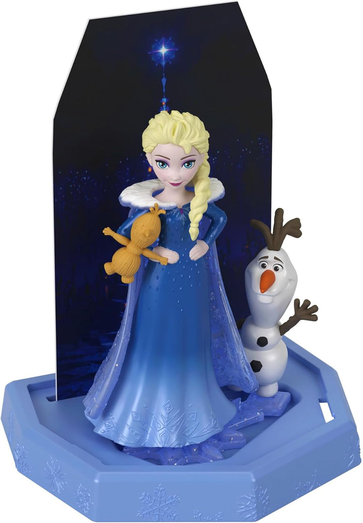 Mattel Disney Frozen Ice Reveal, păpușă cu gel de gheață Squishy și 6 surprize, inclusiv figurină Friends și accesorii (păpușile pot varia) HRN77