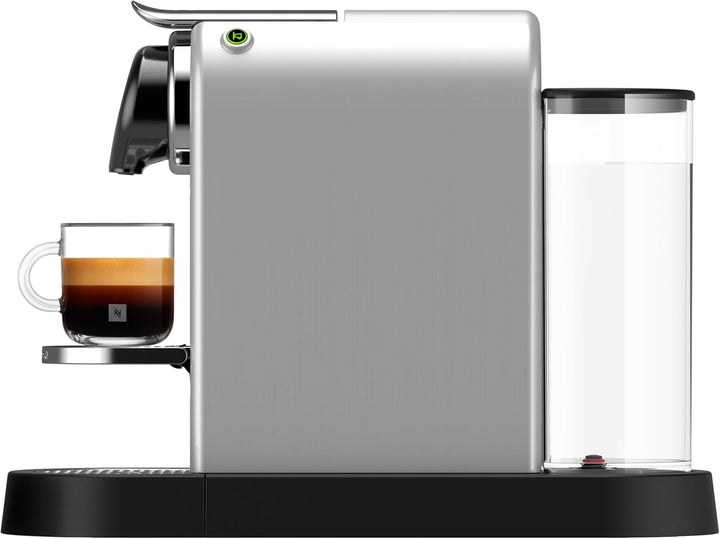 Espressor Nespresso Krups Citiz, Espressor independent, Oprire automată, Rezervor de apă de 1 litru, 1260 wați, Argintiu, XN741B