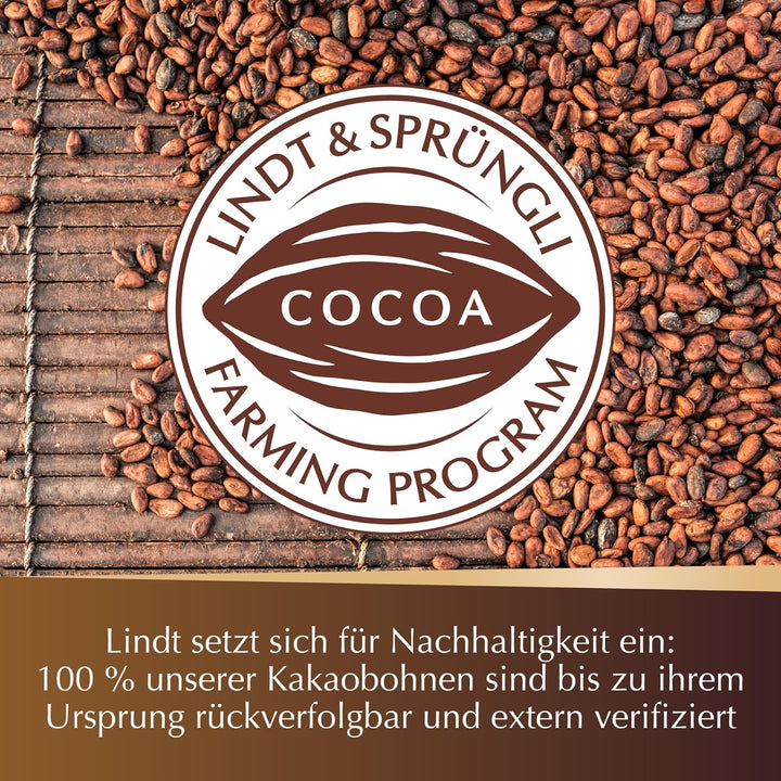 Lindt NUXOR Kissenpackung Mischung | 206G Beutel | Cremige Gianduja Schokolade (Vollmilch Und Feinherb) Mit Ganzen, Gerösteten Haselnüssen | Pralinen Geschenk | Schokoladengeschenk