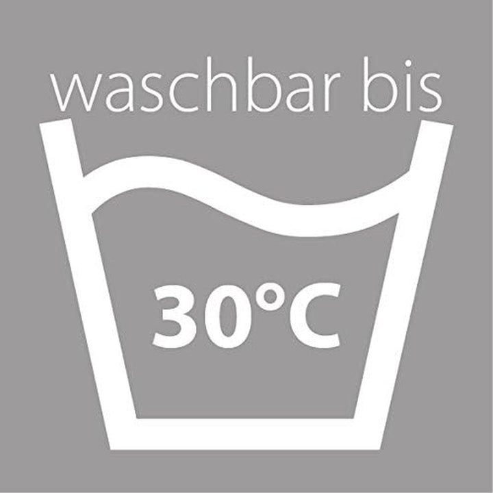 Traumnacht Pernă din bambus cu fibre de bambus, hipoalergenic, antibacterian Set de perne cu fermoar, format din 2 perne 40X80Cm, certificat Oeko-Tex, dezvoltat în Germania