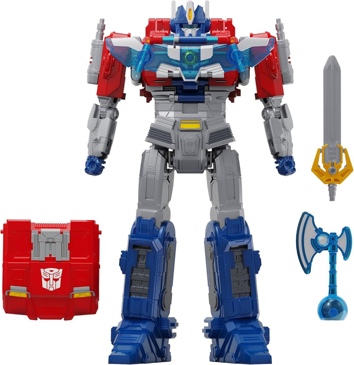 Transformers One Power Flip Optimus Prime (Orion Pax) figurină interactivă