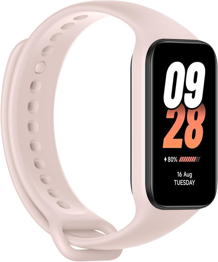 Xiaomi Smart Band 8 Active Fitness & Activity Tracker (50 moduri de sport, monitorizare ritm cardiac, monitorizare somn, notificări, pedometru, autonomie 14 zile) Negru