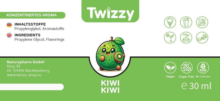 Twizzy Aroma Concentrata Kiwi, 30 ml