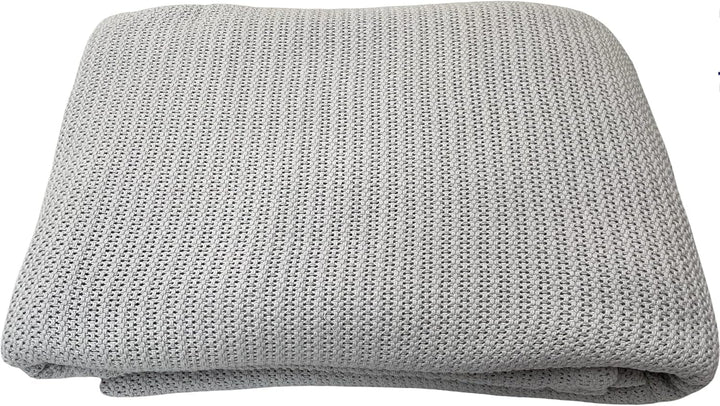 Family Bedding Pătură celulară roz pentru pat dublu, bumbac, cuvertură de pat mare, reversibilă, ușoară, termică, moale, pătură celulară tradițională, 230 X 230 cm