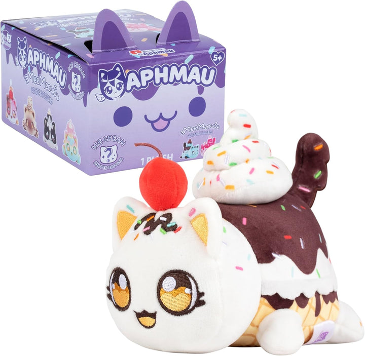 Aphmau - 15 Cm Mystery Meemeows Plush - Ice Cream