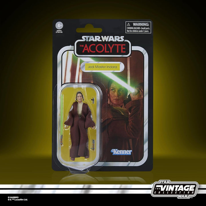 Star Wars Colecția Vintage Jedi Master Indara, Star Wars: Acolyte Action Figure (9,5 cm)