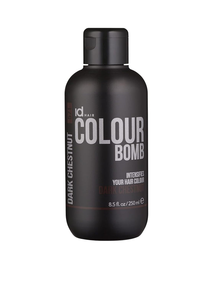 IdHAIR Bomba de culoare 250 ml - Aqua turcoaz Vopsea pentru par Naty Shop Castan închis