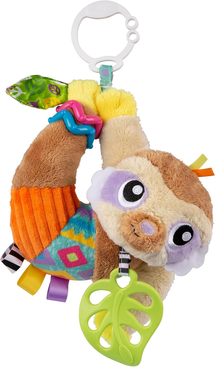 Playgro activity friend unicorn Stella, remorcă pentru cărucior, de la 0 luni, roz/violet, 40183 Jucarii Bebe Naty Shop Leneș