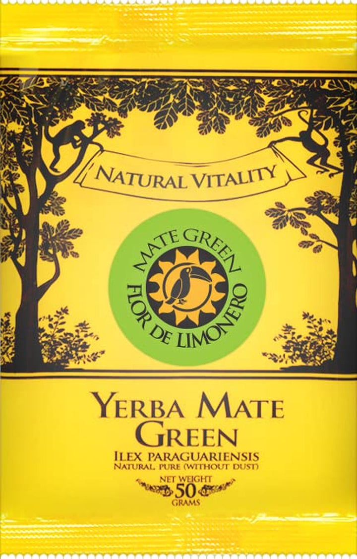 Set de ceai Yerba Mate pentru două persoane 150G | Ceai Mate cu guarana și fructe | Ceai Yerba Mate cu frunze libere | Ceașcă de ceramică Mate neagră 350 ml | Paie de oțel Bombilla Liza 19 cm