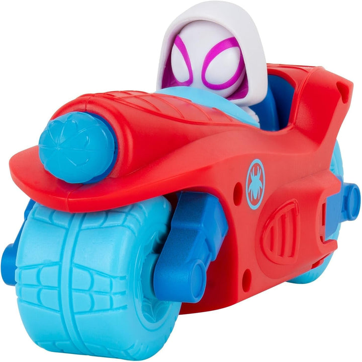 Spidey și superprietenii săi SNF0346 - Team Split Racer, vehicul 3 în 1 cu sunet, vârsta 3+