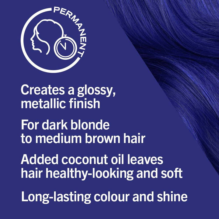 Schwarzkopf LIVE U67 Blue Mercury, 100 ml Vopsea pentru par Naty Shop